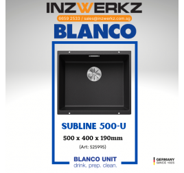 Blanco Subline 500-U Silgranit Sink